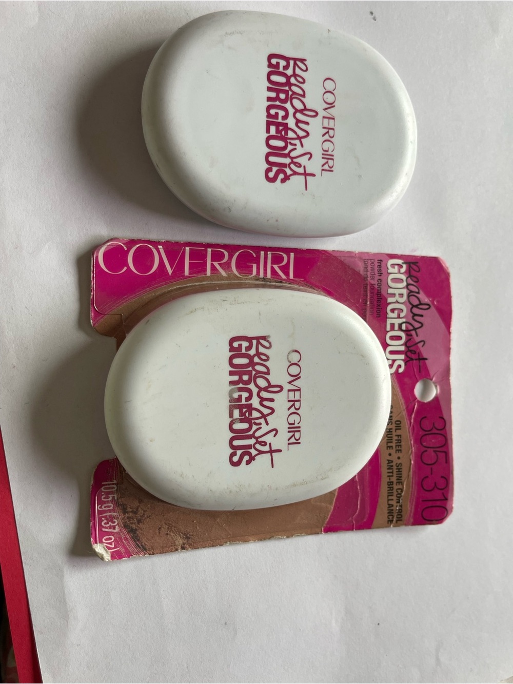 2 CoverGirl Ready Set Gorgeous Complexion Powder Foundation #305-310